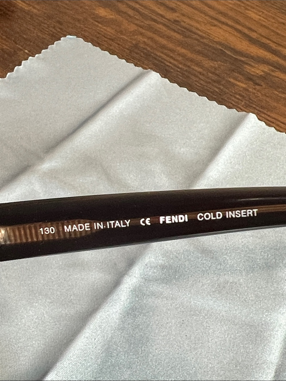 Fendi Brown Monogram FF Pattern Rectangular Eyeglasses - Picture 5 of 9